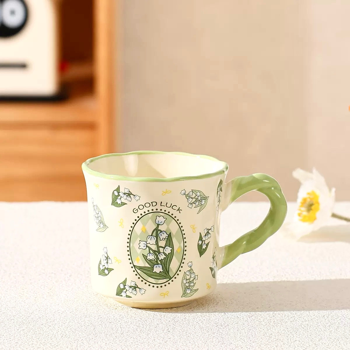 Floral  Ceramic Mug