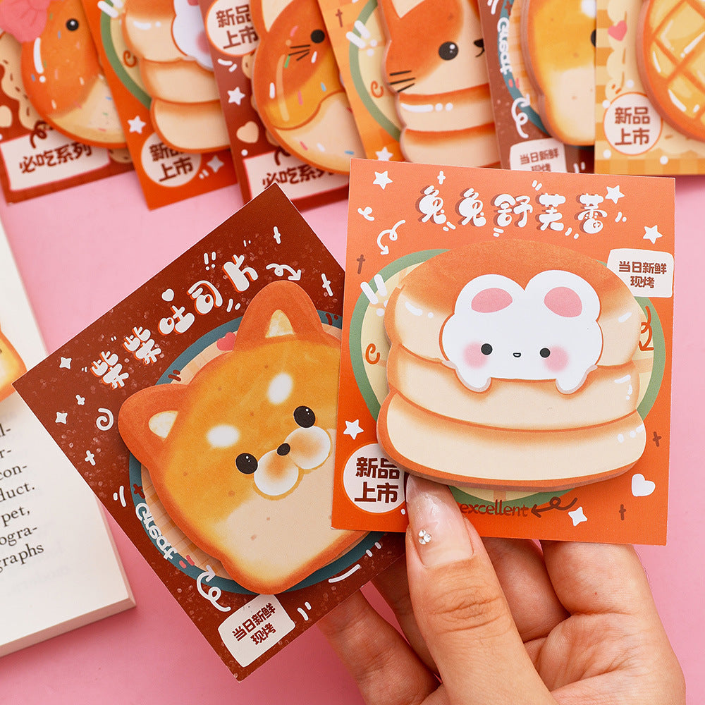 Kitty Bread Mini Sticky Note