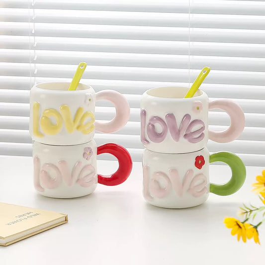 Love Mug With Spoon