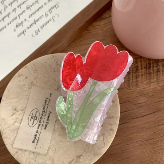 Tulip hair clip