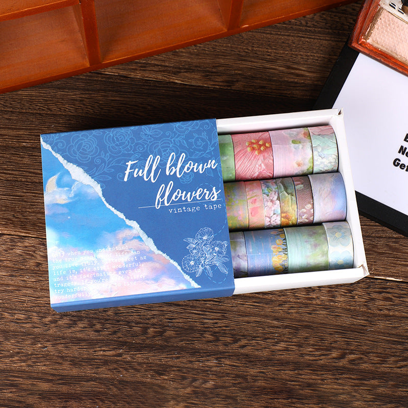 VINATGE journaling Washitape Box