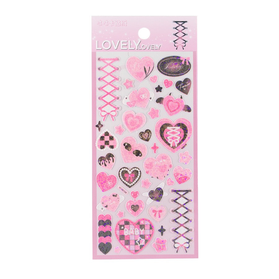 Kawaii Heart Sticker