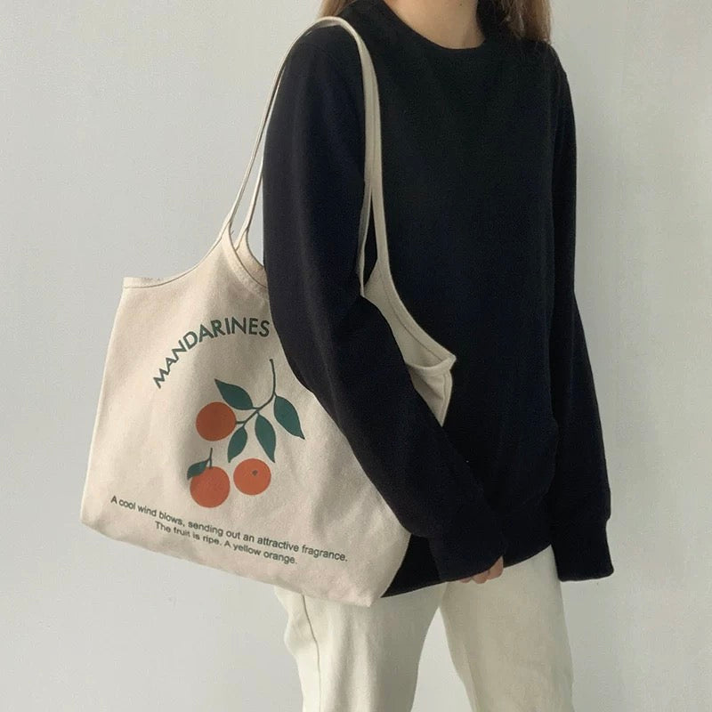 Orange Tote Bag