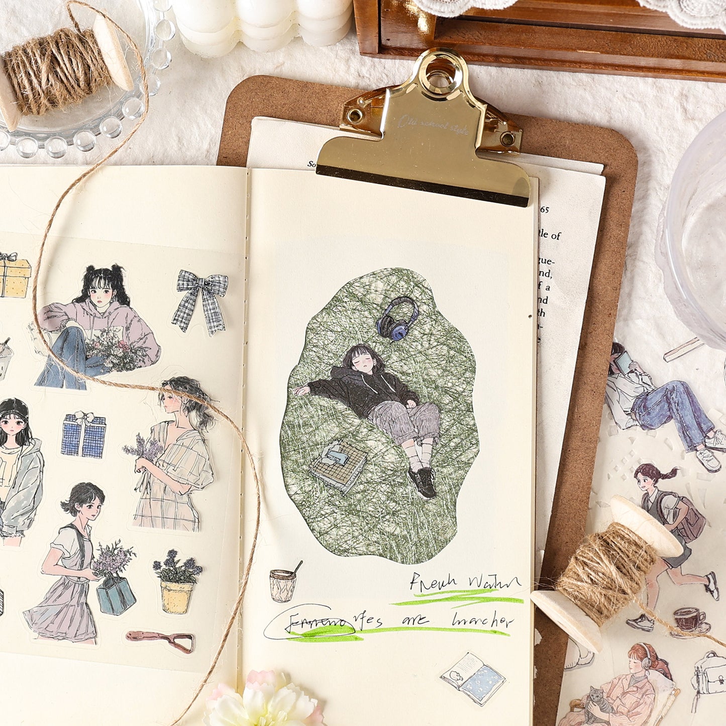 Mori Girl Series Sticker Book