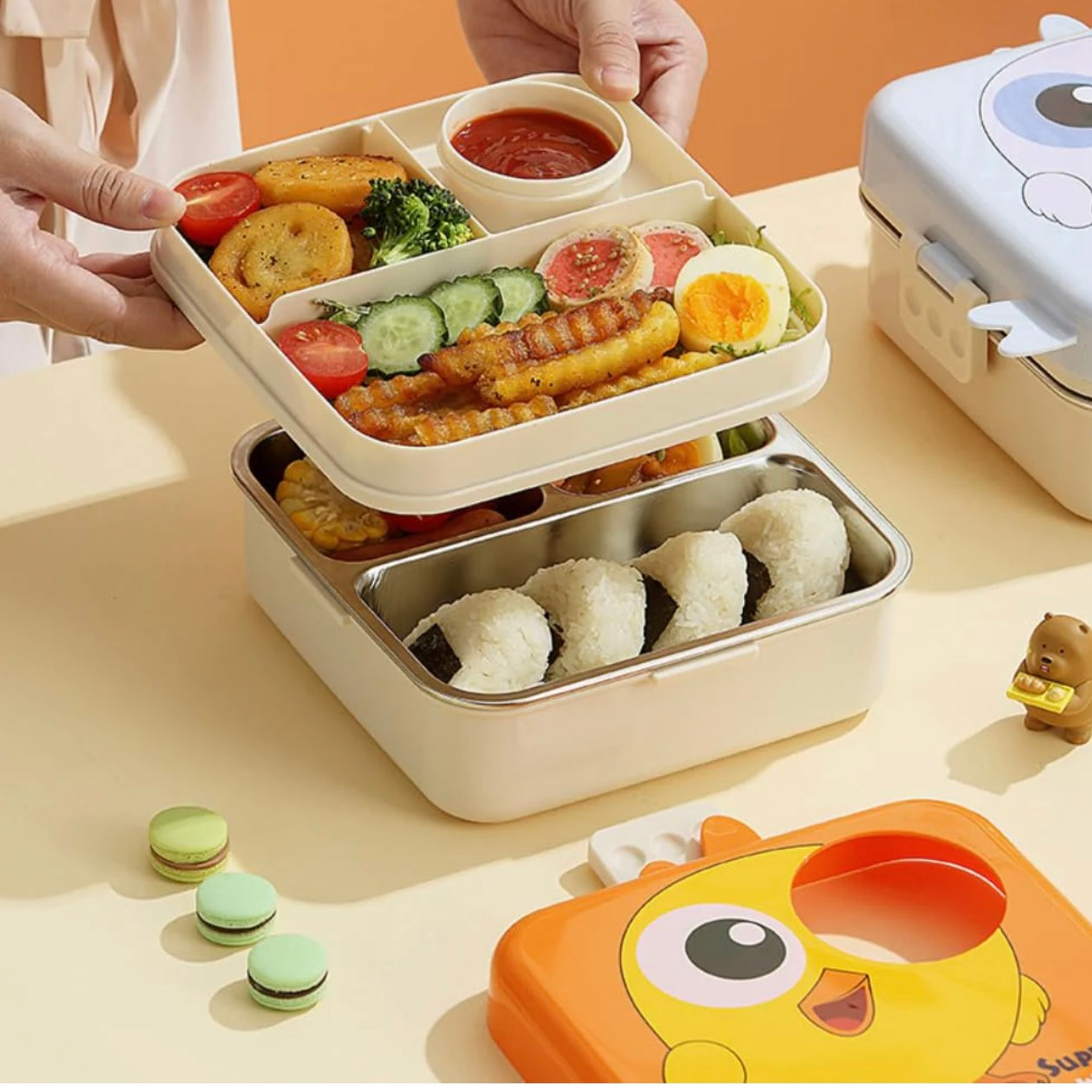 Kids Jumbo Stainless Steel Bento Box