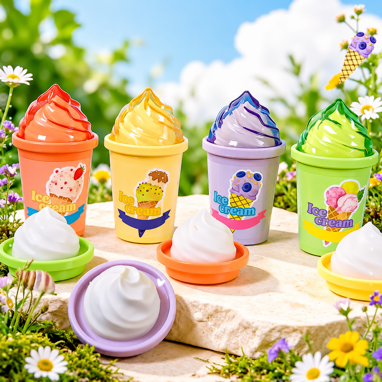 Ice Cream Eraser & Sharpener