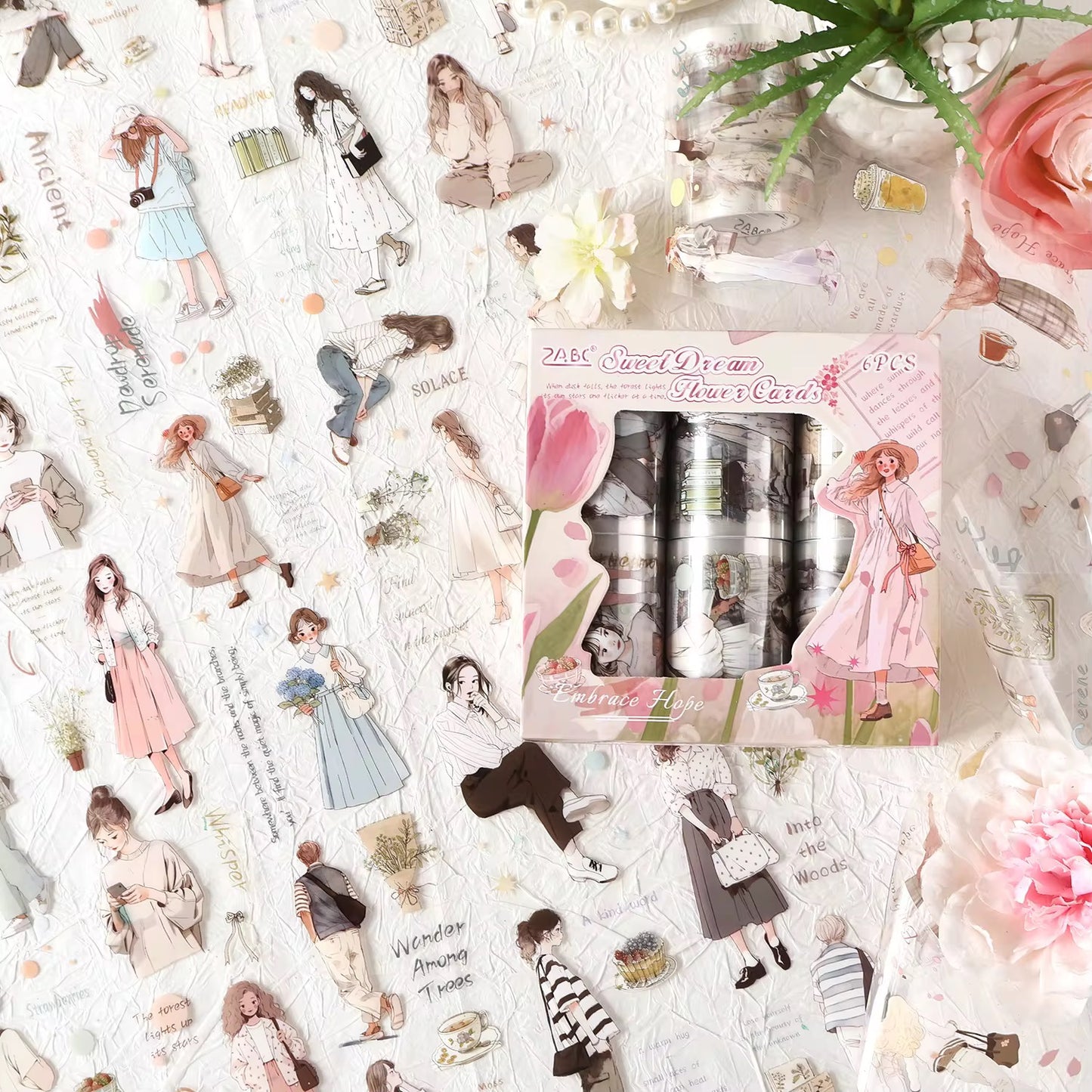 Cozy Girl Pet Washitape Set