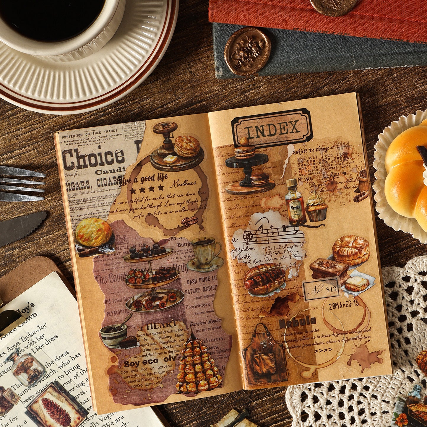 Vintage Deco Stickers