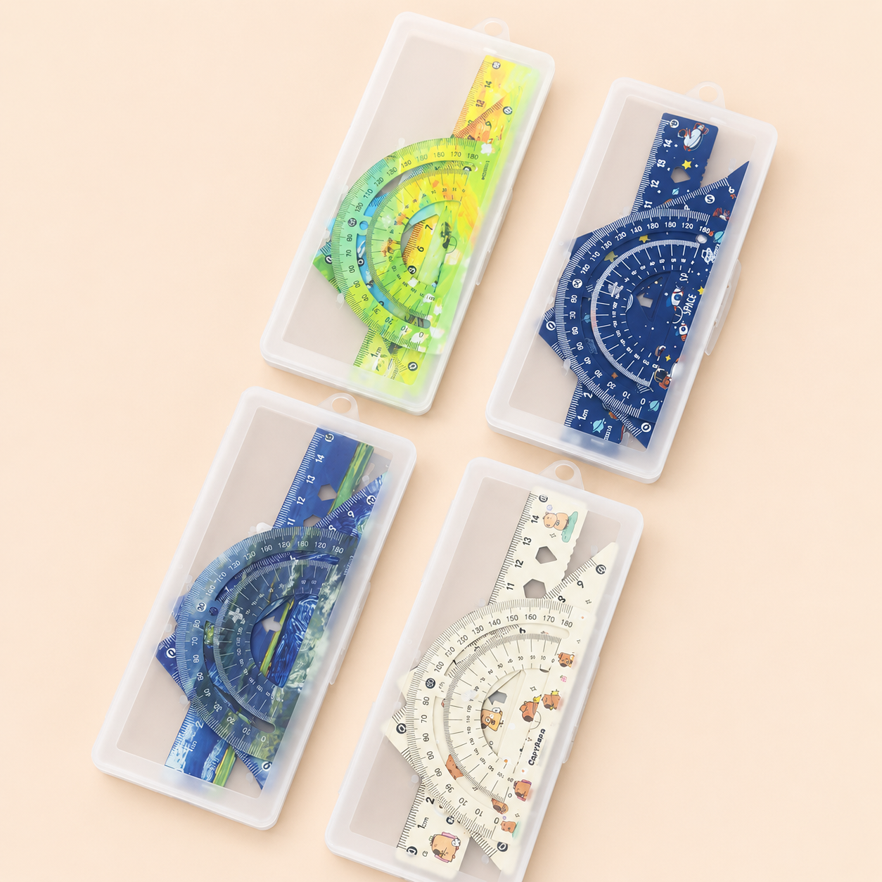 Kawaii Metal Ruler Kit