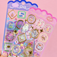 Transparent Wax Stamp Sticker