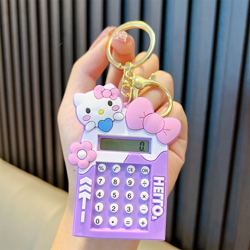 Hello Kitty Calculator Keychain