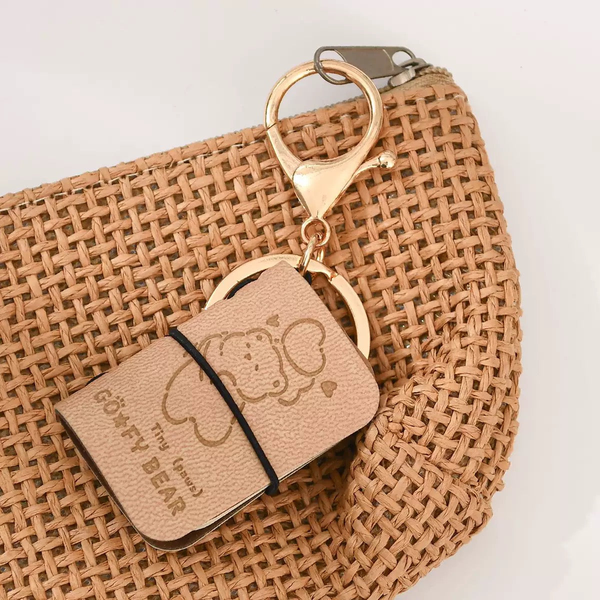 Tiny Bear Keychain Diary