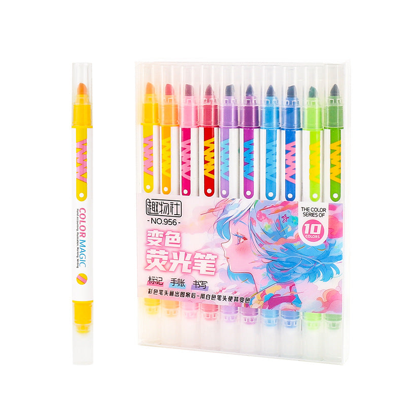 Dual Tip Color Changing Highlighter