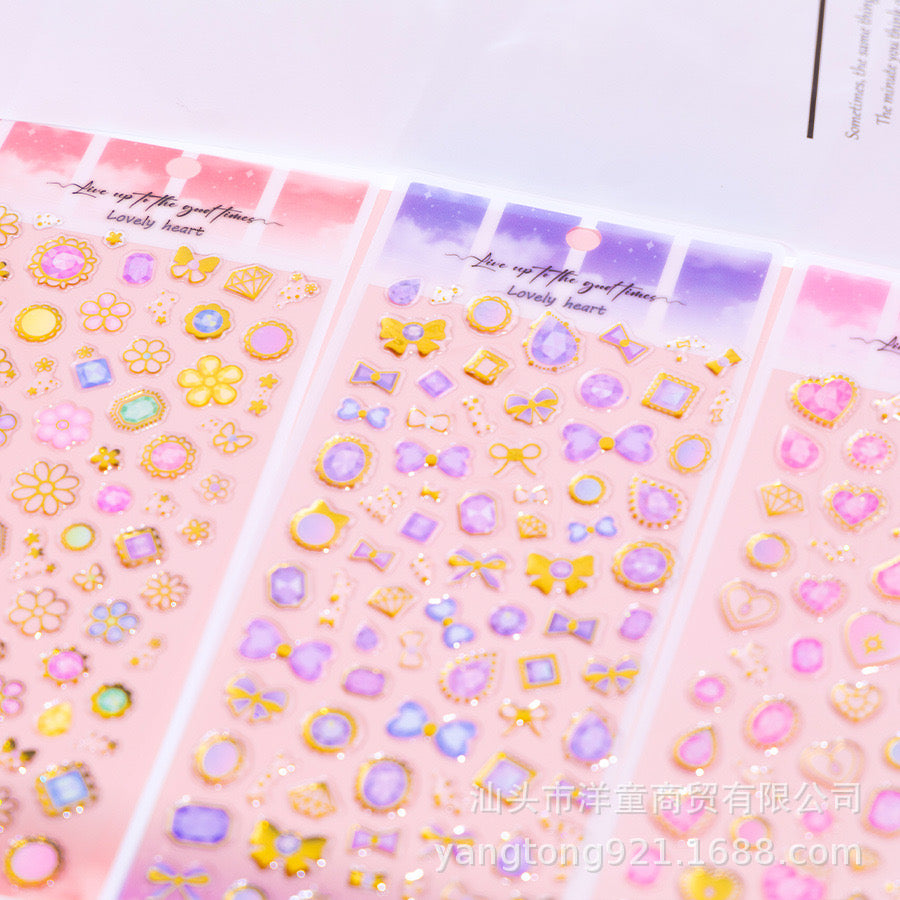 Journaling Clear Deco Sticker