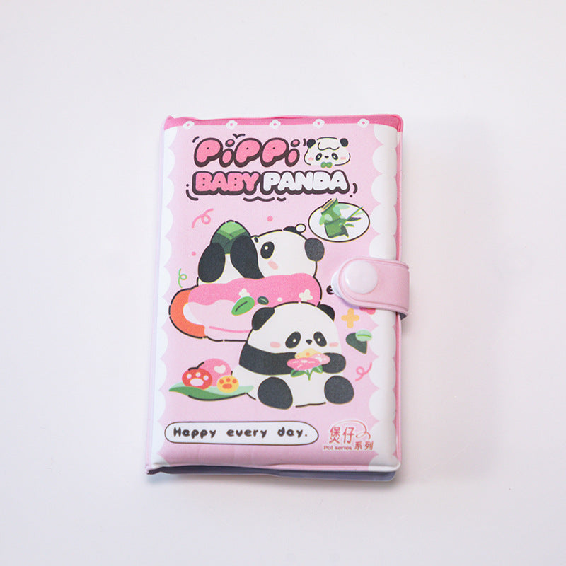 Panda Mini Puffy Diary