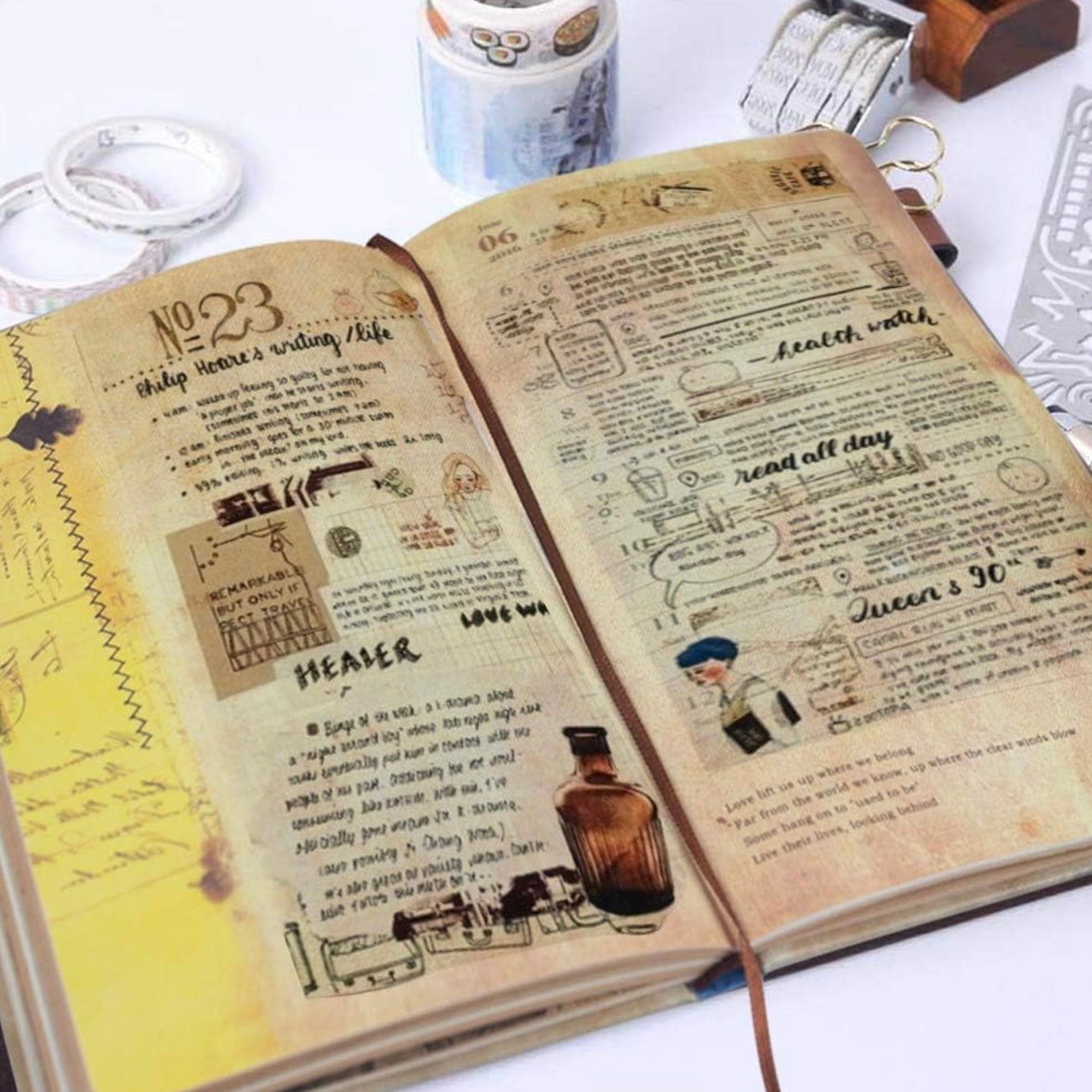 Vintage Journal Diary