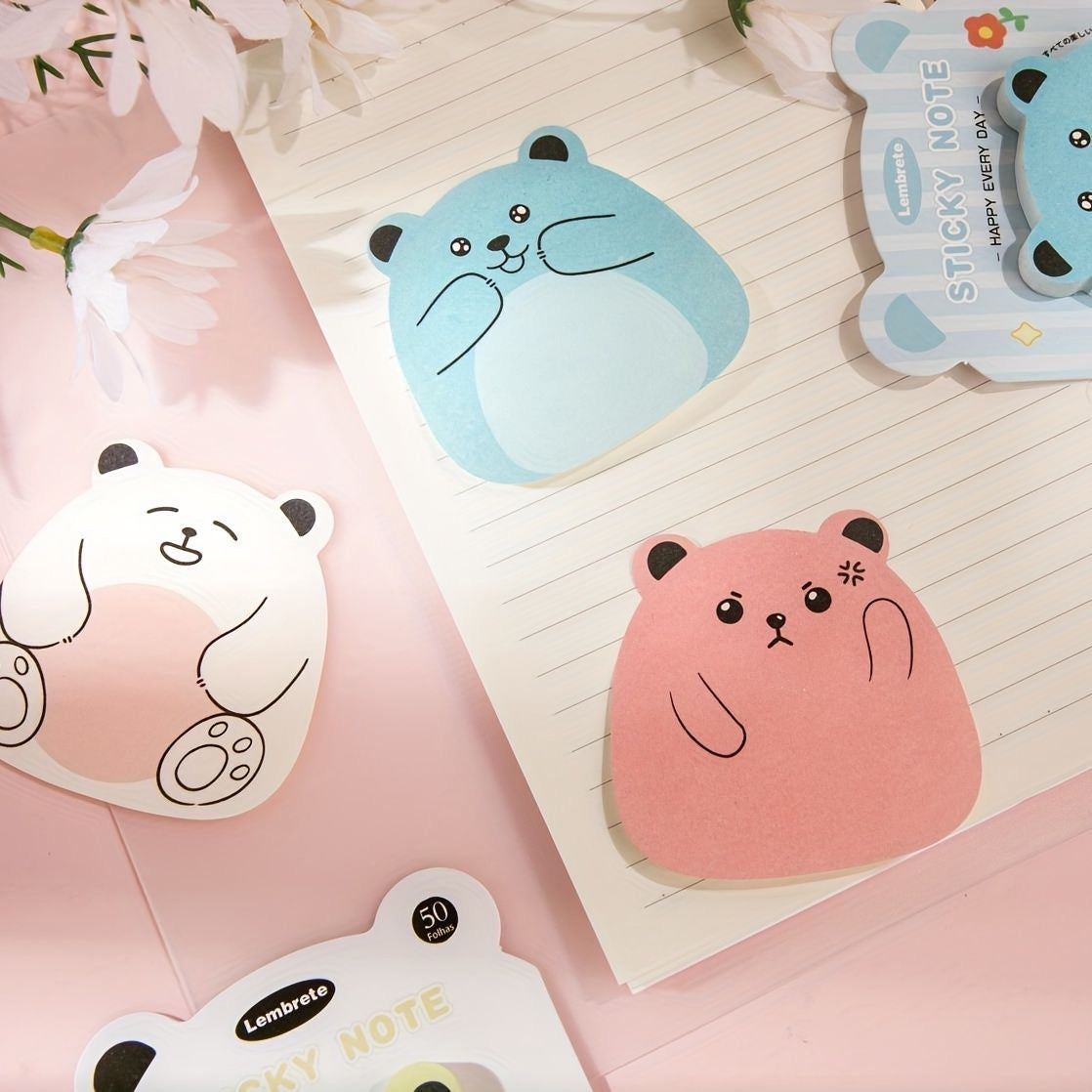 Bear Sticky Notes