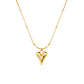Heart Design Stainless Steel Necklace