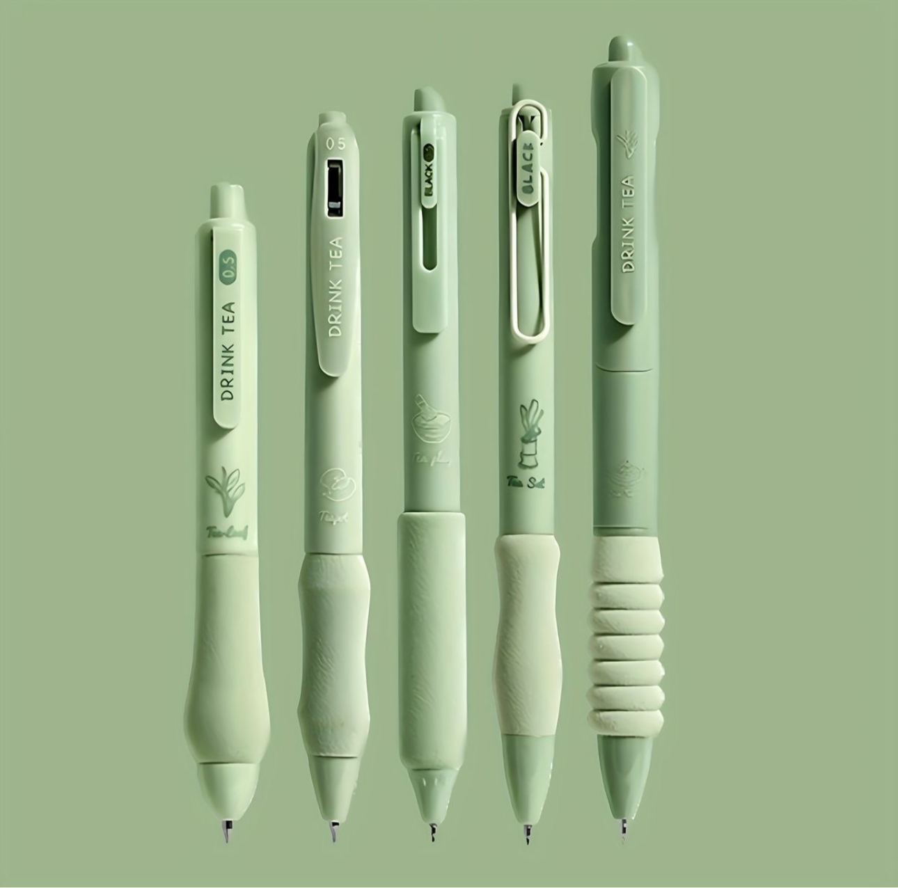 Green Tea Pen Set