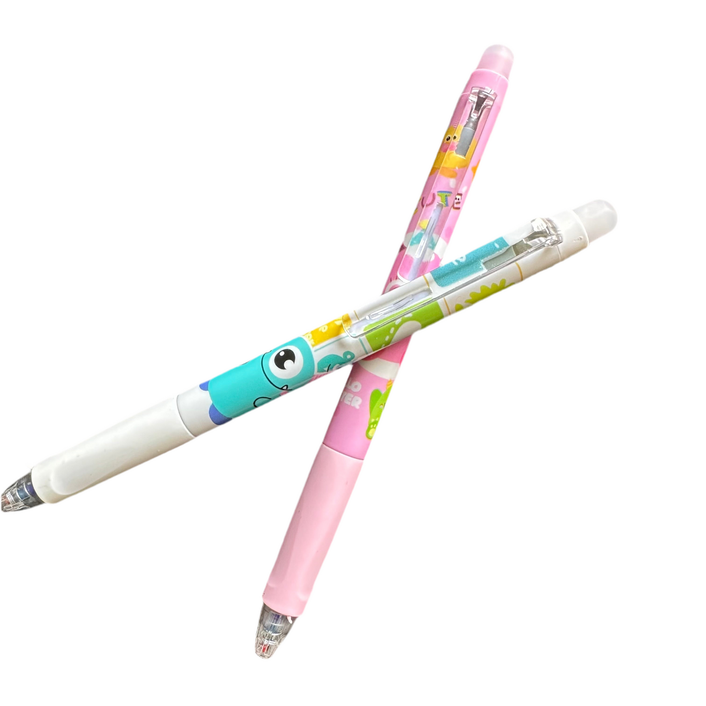 Hello Moster Theme Erasable Pen Set (12pcs)