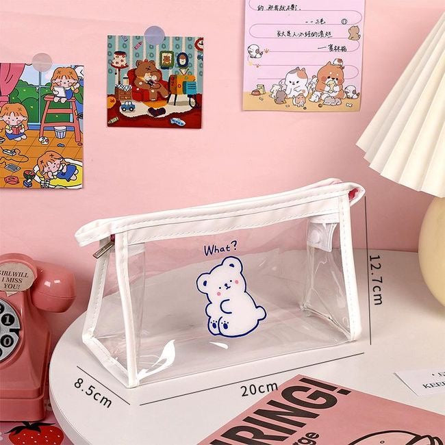 Transparent Cartoon Pouch