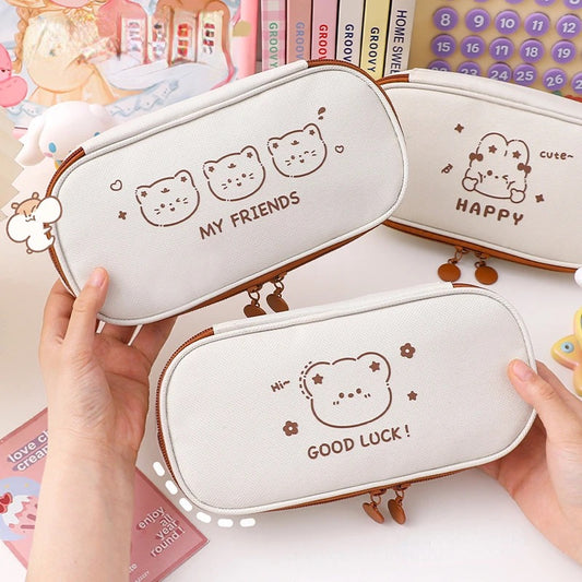 Kawai Bear Pencil Case