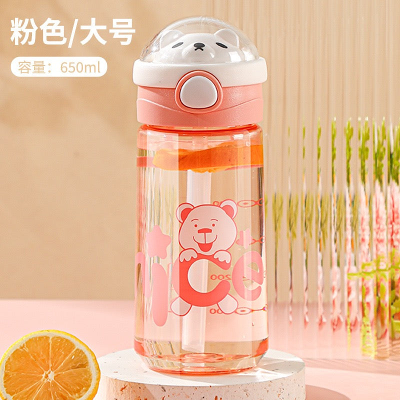 Happy Bear Water Bottle
