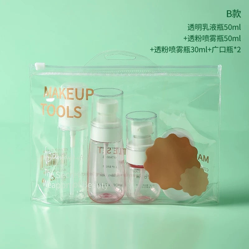 Travel Spray Bottle Kit (6pcs)