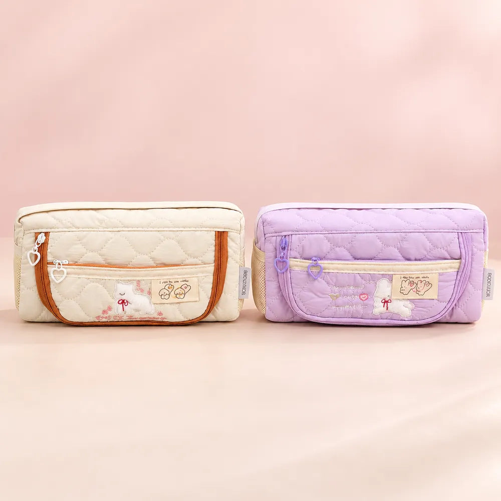Kawaii  Puppy Pencil Case