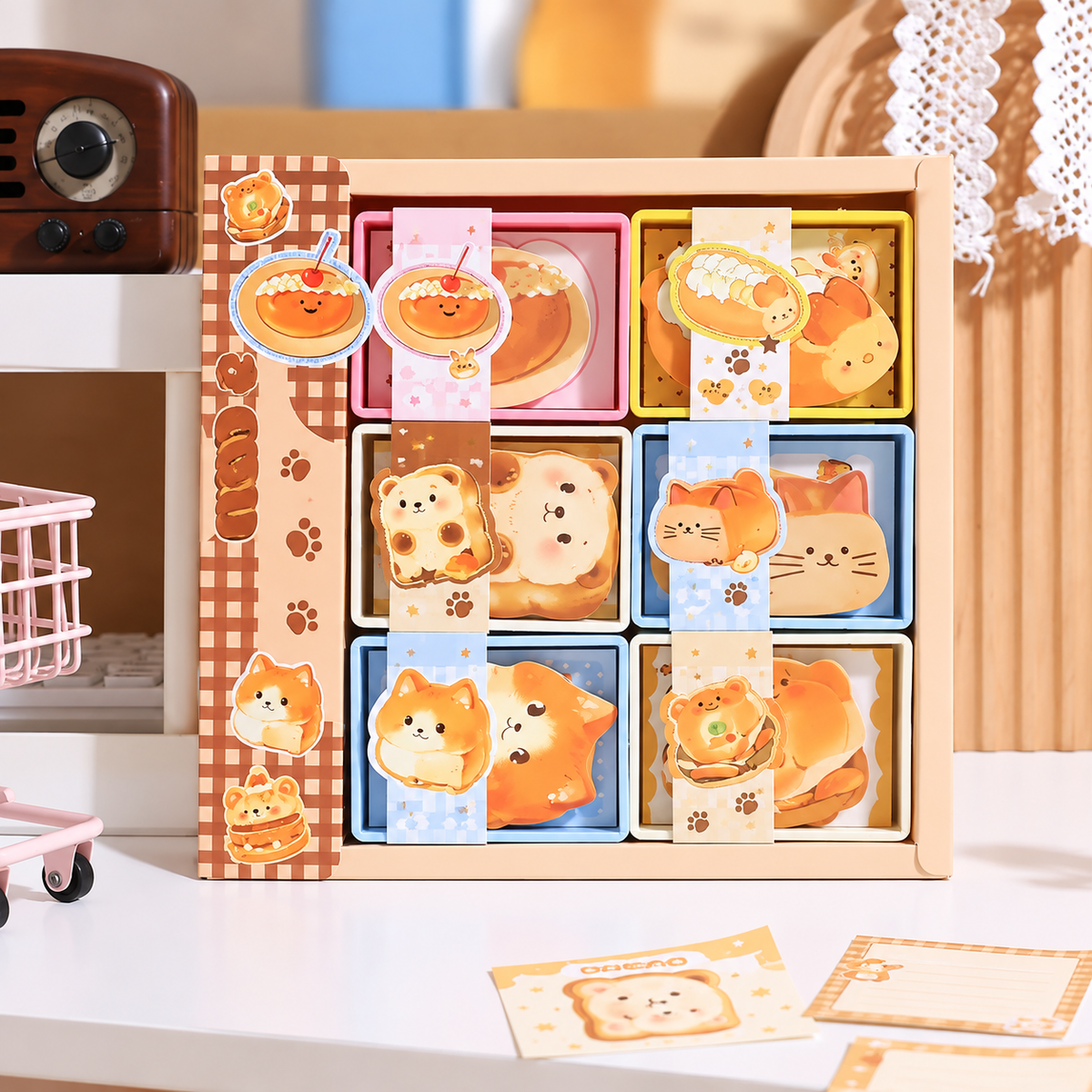 Foodie Animal Sticky Note