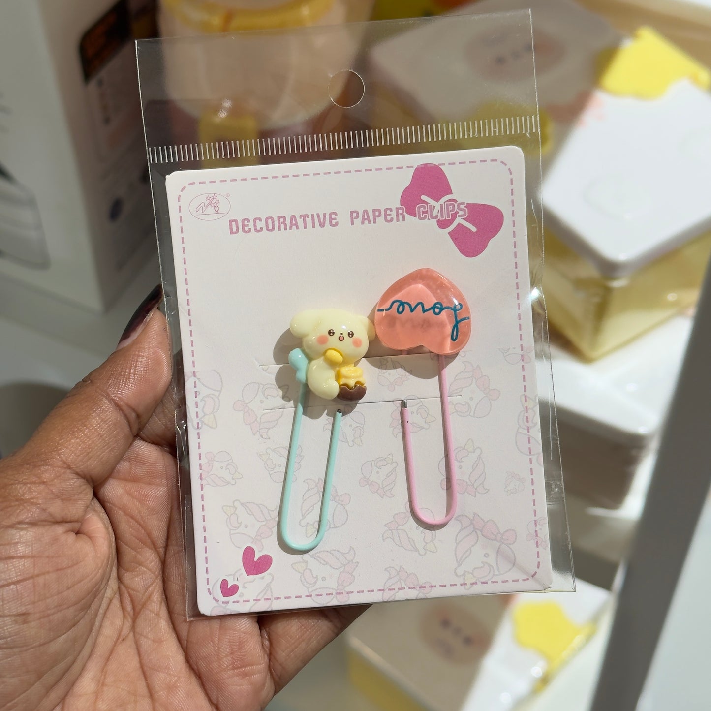 Kawaii Decorative Paper Clip Set