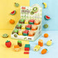 Kawaii Plush Fruit Eraser