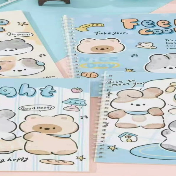 Kawaii Feel Good Spiral Notebook