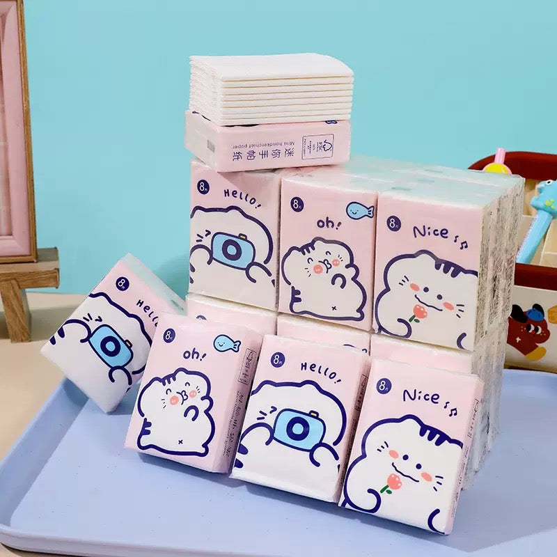 Kitty Cloud Mini Tissue Pack