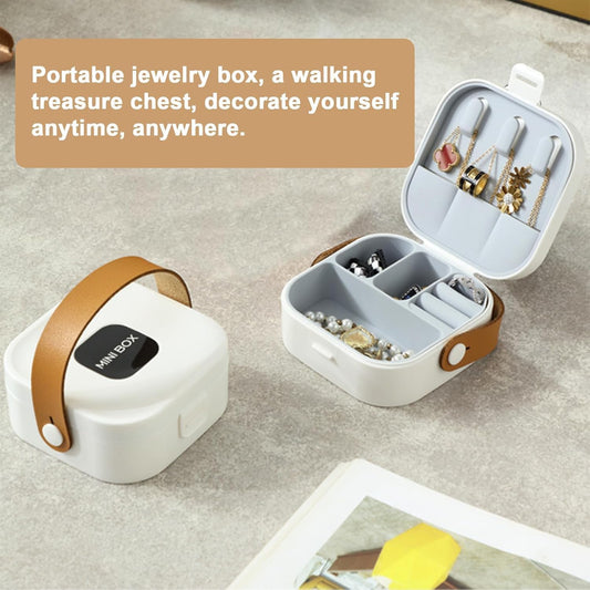 Mini Jewelry Organizer With Mirror