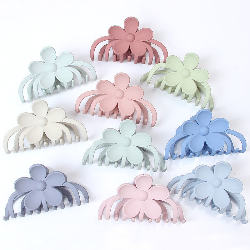 Floral Claw Clips
