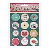 3D Scrapbook Sticker