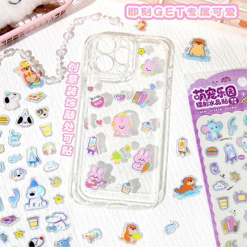 Kawaii Crystal Sticker