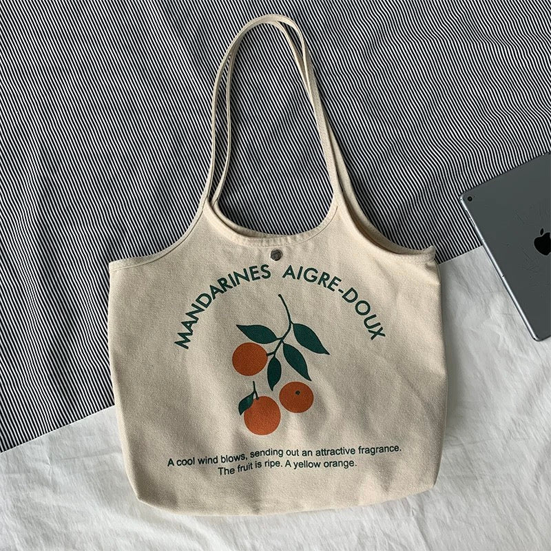 Orange Tote Bag