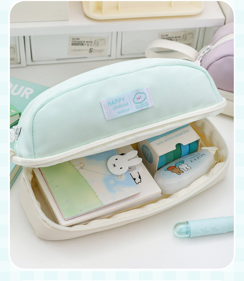 Macaron Large Capacity Pencil Case