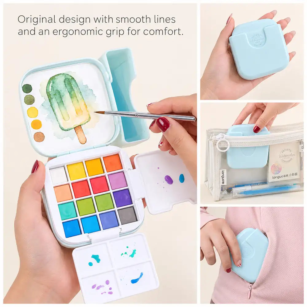 Portable Watercolor Set