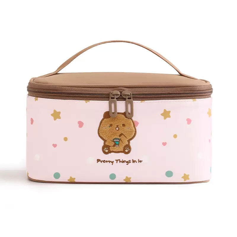 Capybara Cosmetic Bag