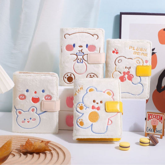 Plush Bear Journaling Diary