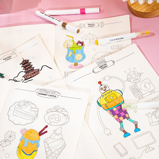 Kawaii Coloring Books