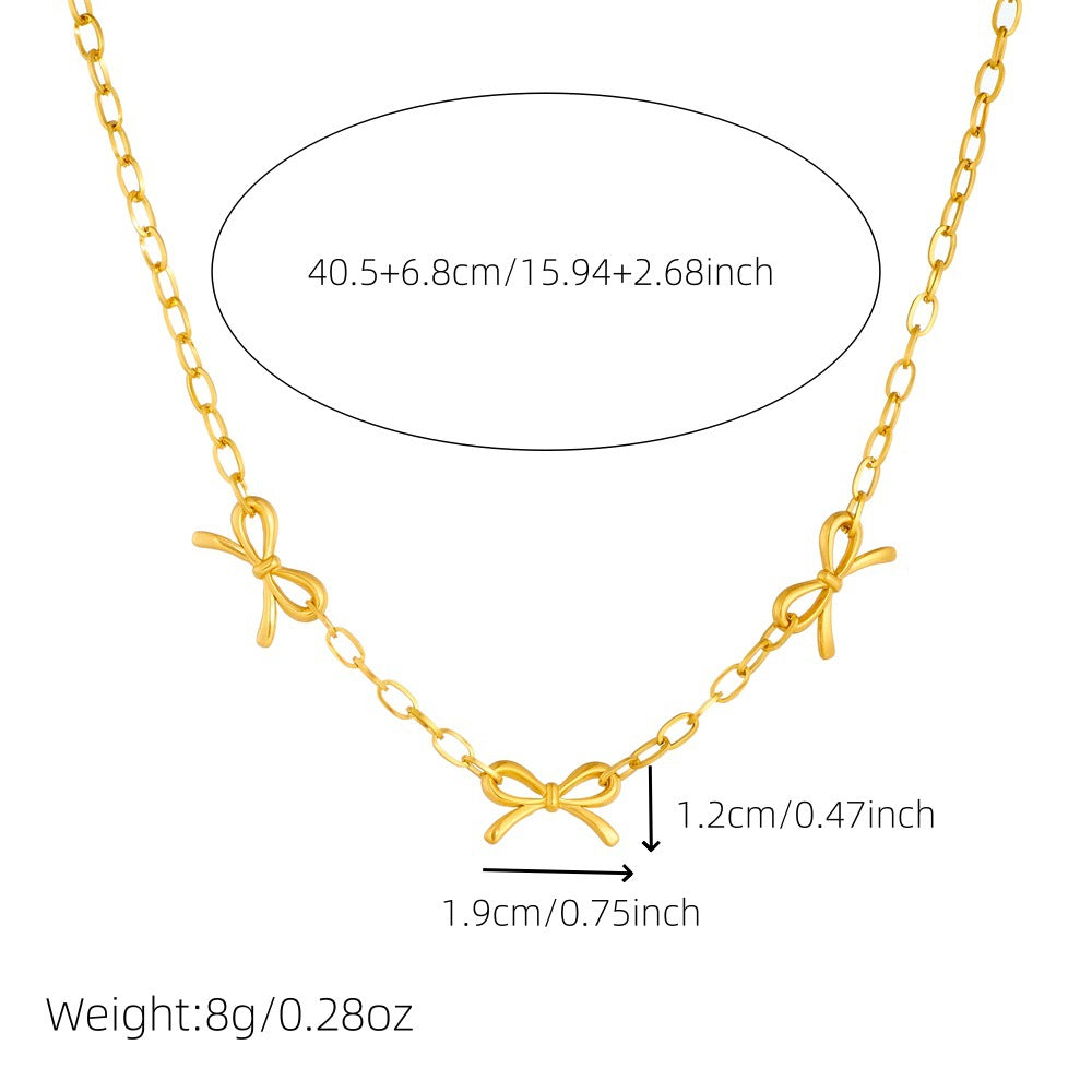 Classic Bow Necklace