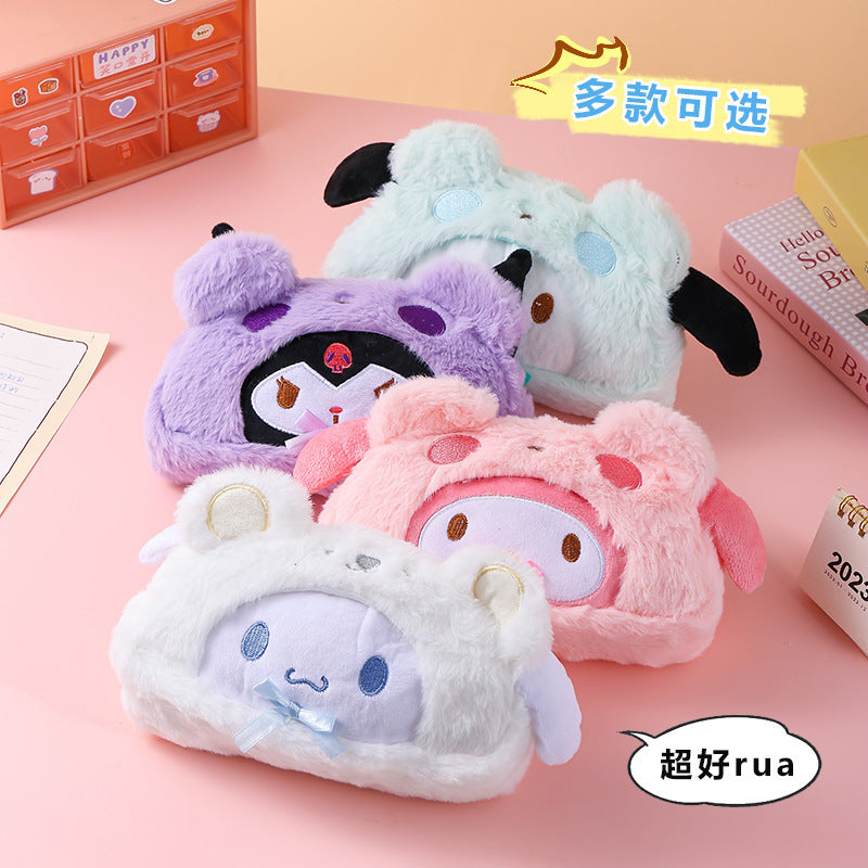 Sanrio Plush Pencil Case