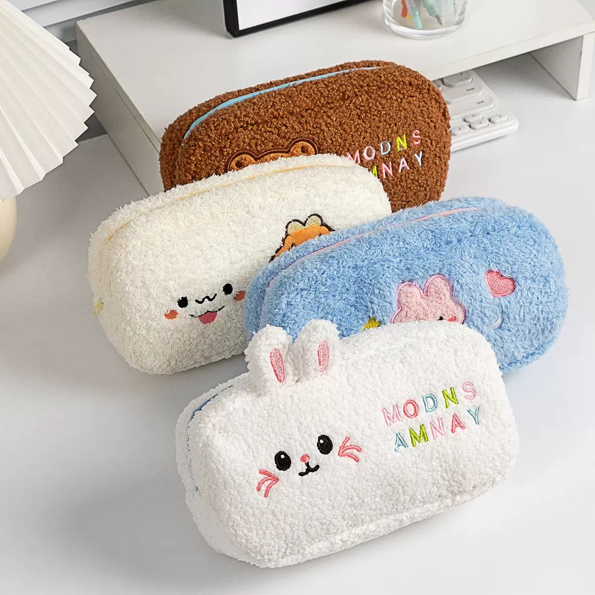Kawaii Puffy Pencil Case
