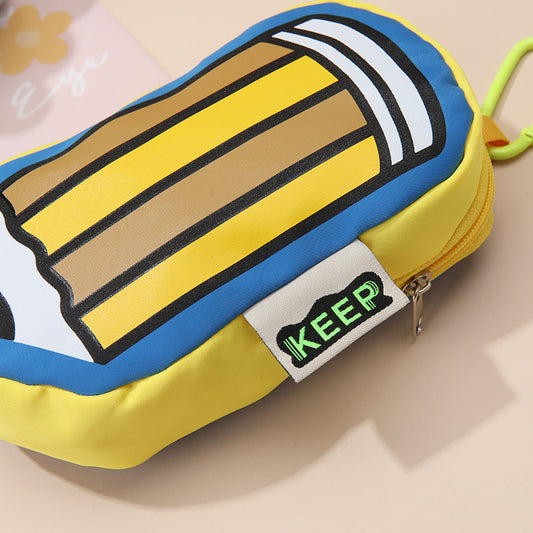 Pencil Shape Keychain Pouch