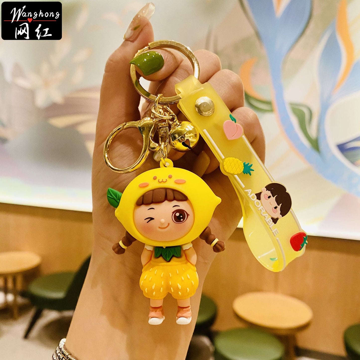 Fruit Girl Keychain