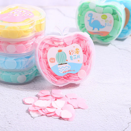 Mini Apple Paper Soap Box